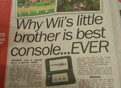 UK Mainstream Newspaper Declares 3DS The "Best Console Ever"