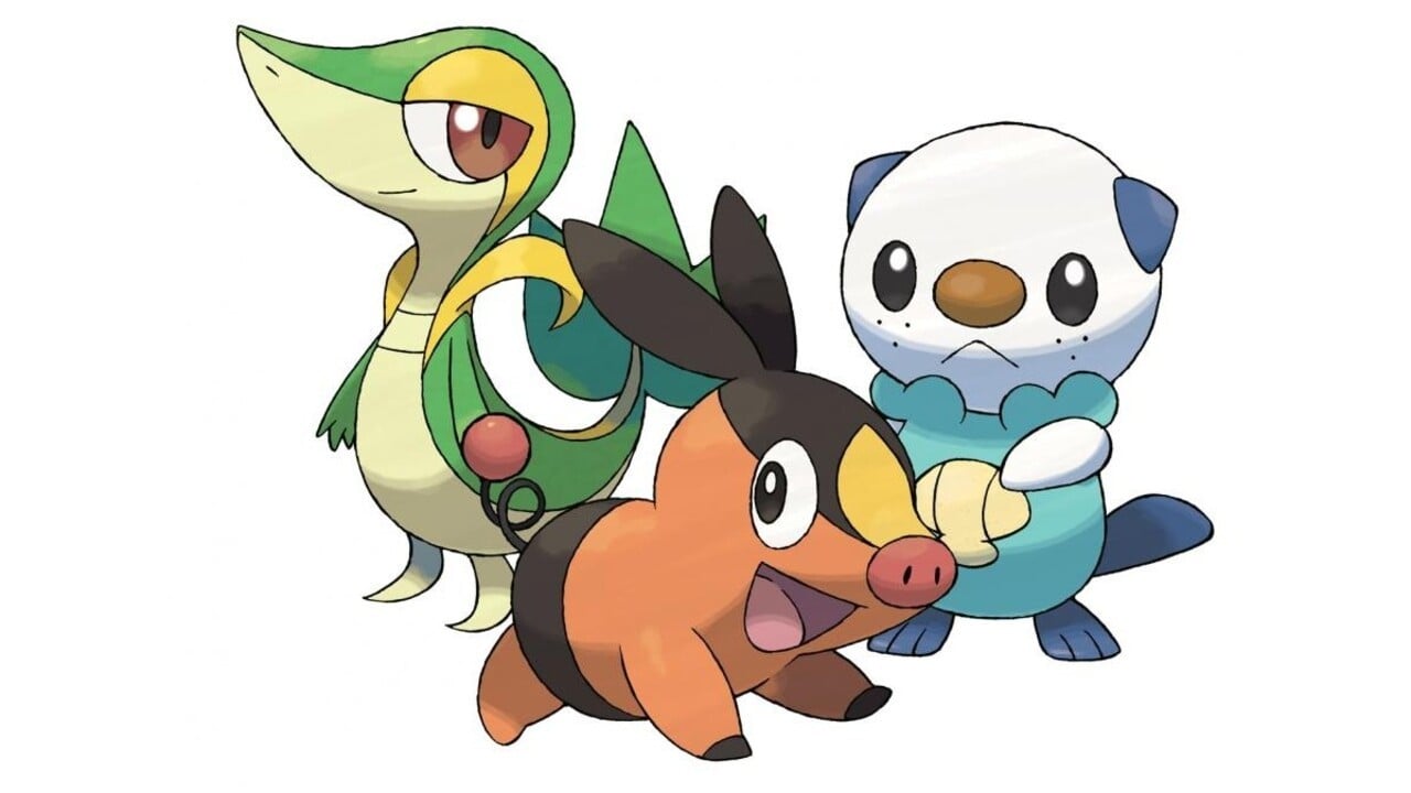 Bonus – Unova Starters