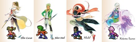 Character illustrations by Tomomi Kobayashi.