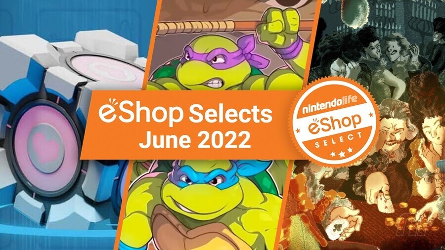 EShop Selects June 2022 Teenage Mutant Ninja Turtles Portal Card Shark