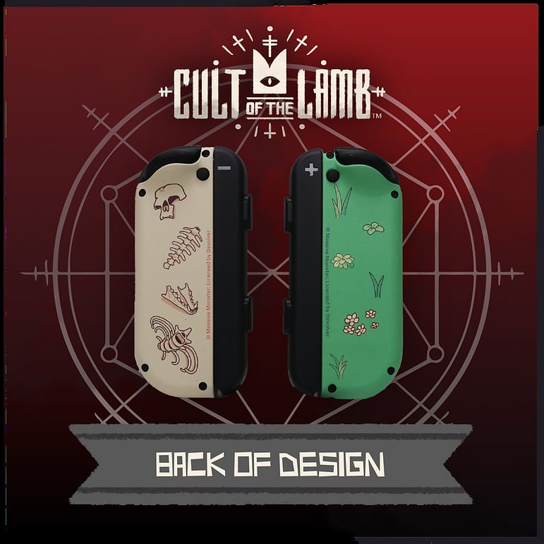 cult of the lamb with logo | iPhone Case