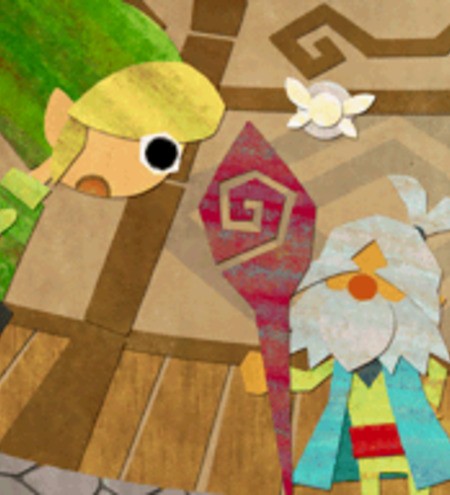 Link spends a lot of time gasping in this game