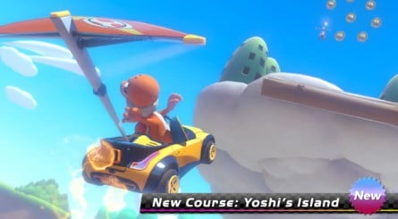 Mario kart 8 Deluxe Yoshi Island Birdo 6