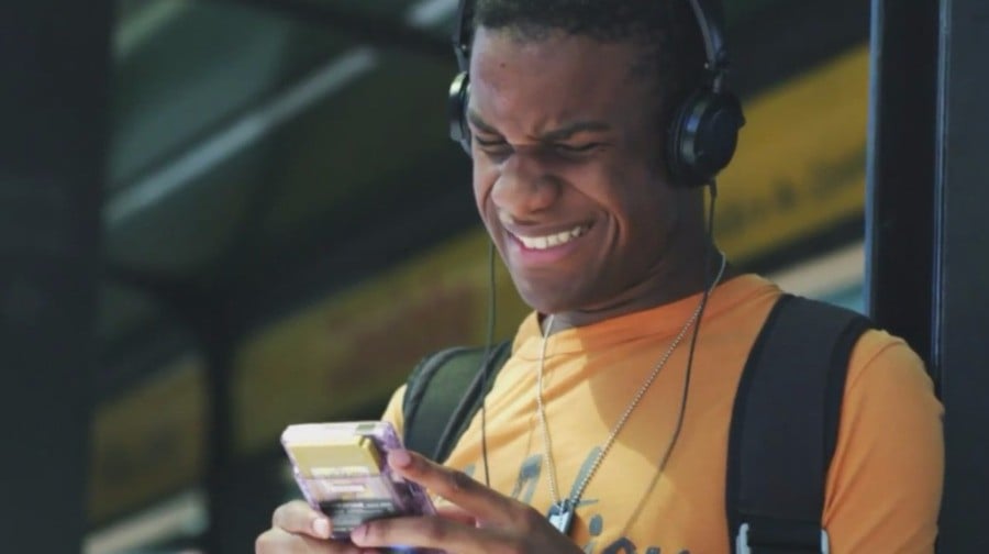 A normal face to make when playing Pokemon
