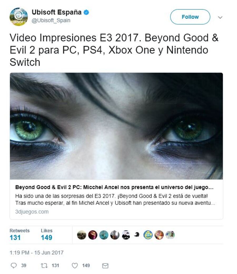 Ubisoft Spain tweet.JPG