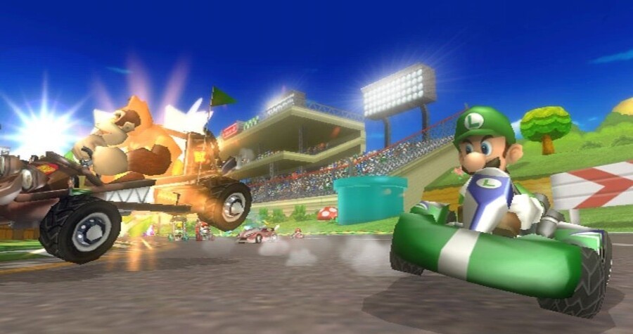 Mario Kart Wii Screen