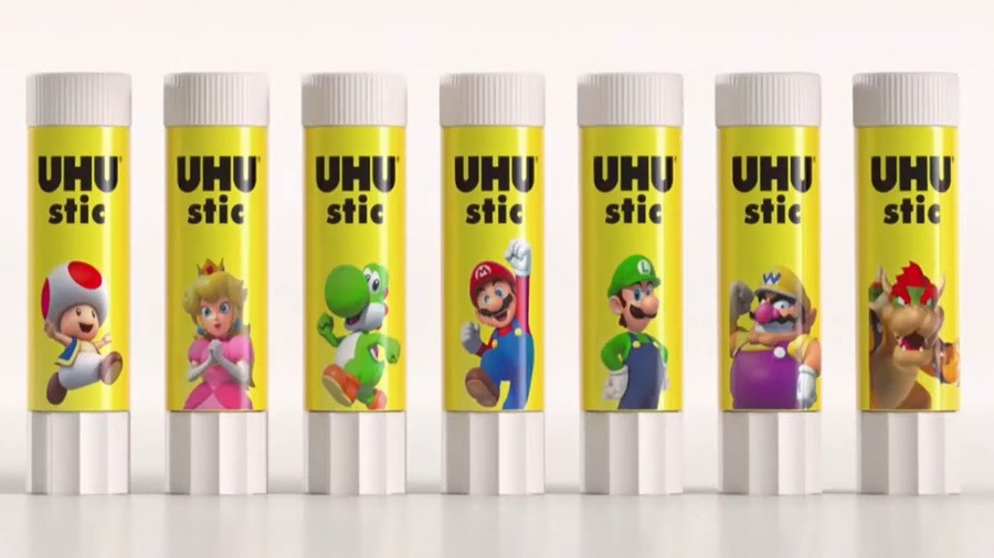 UHU Stic - Super Mario