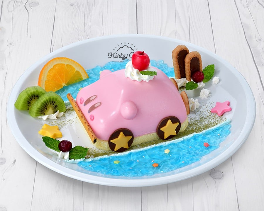 Acak: Anda Dapat Makan Kue Mobil Kirby Asli Di Kafe Kirby