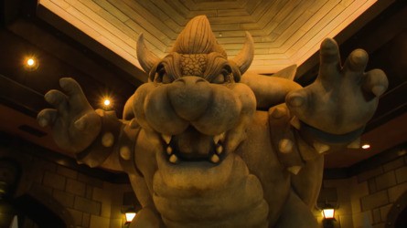 Bowser Statue