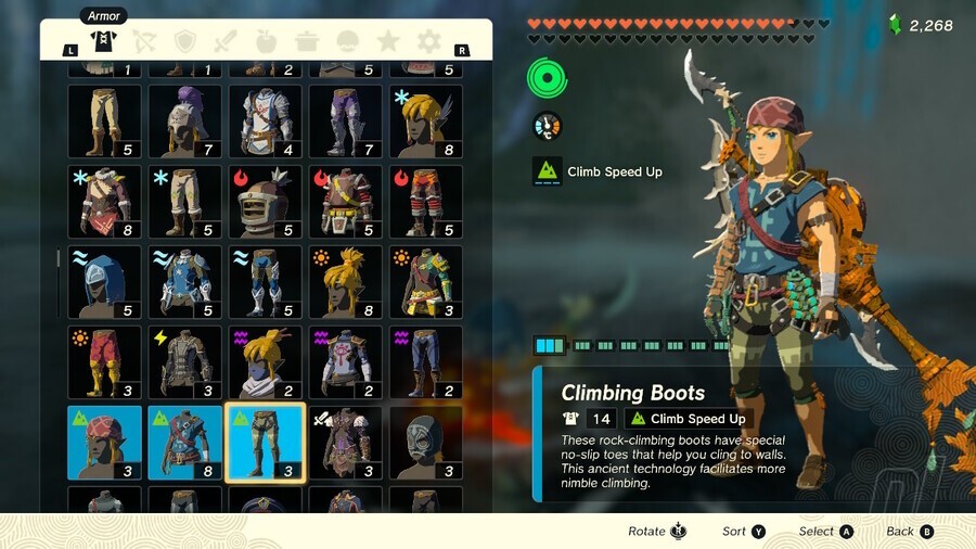 Zelda: Tears Of The Kingdom: All Armour Locations And Best Armour Sets ...