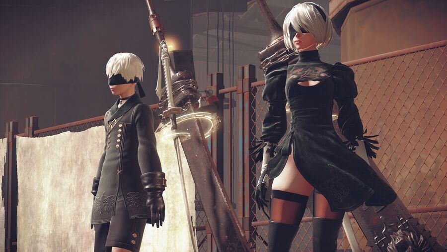 Nier Autómatas 2B 9S