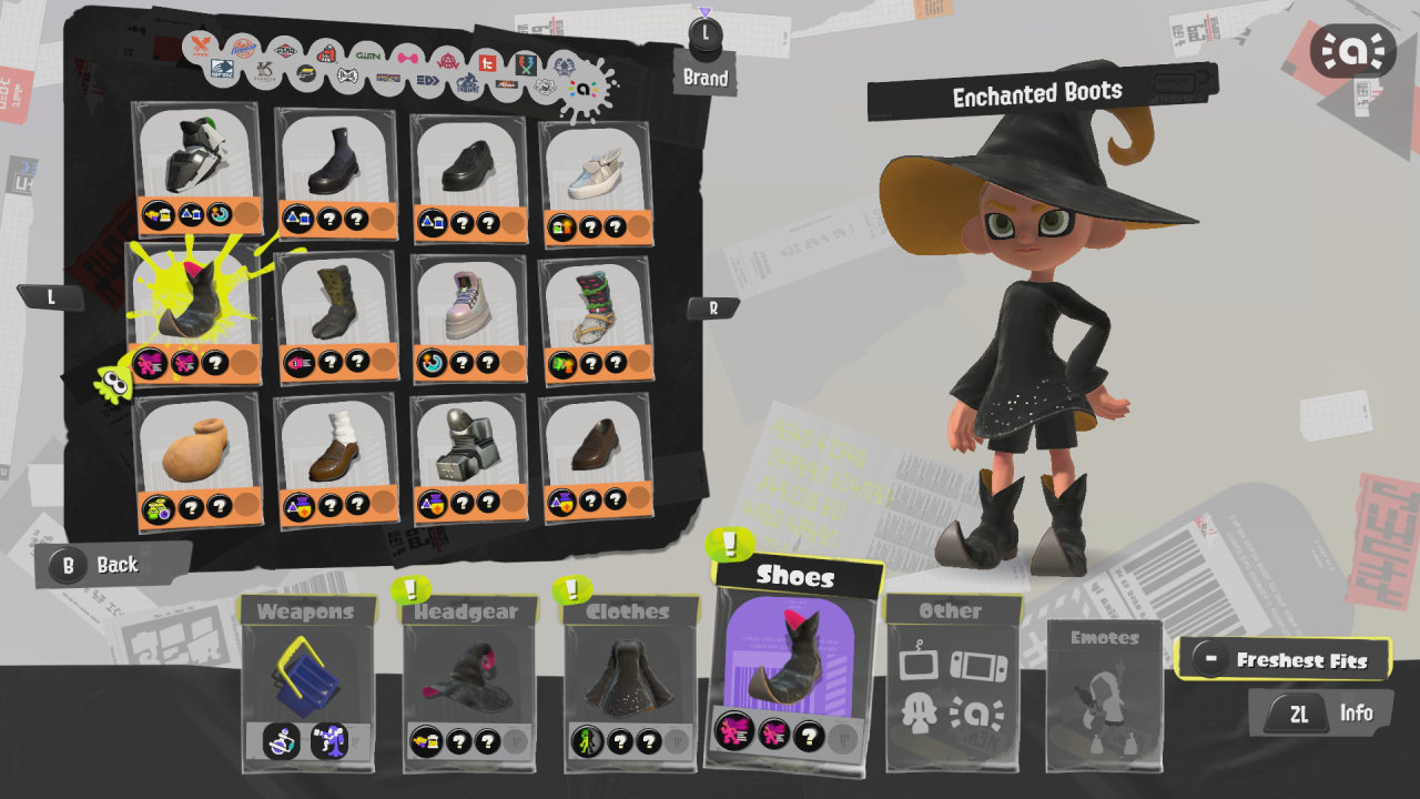 Splatoon 3 amiibo only shoes