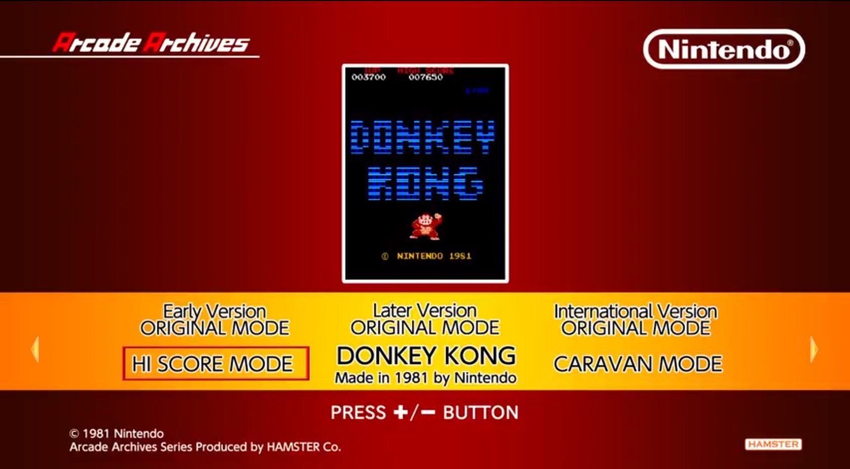 Arcade Archives Donkey Kong Available Now On Switch In North