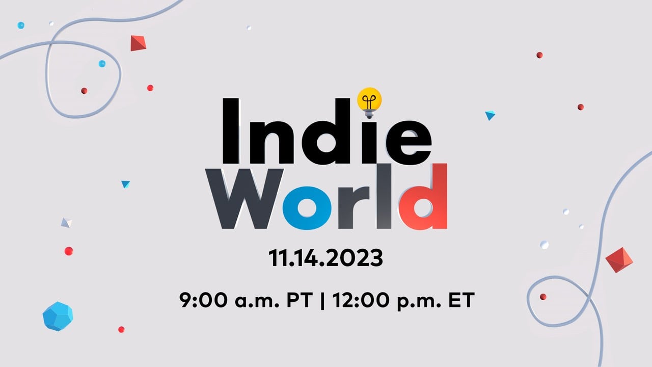 Nintendo anuncia o Indie World Showcase para amanhã, 14 de novembro