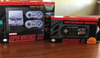 Wireless Fighting Commander for SNES Classic By Hori