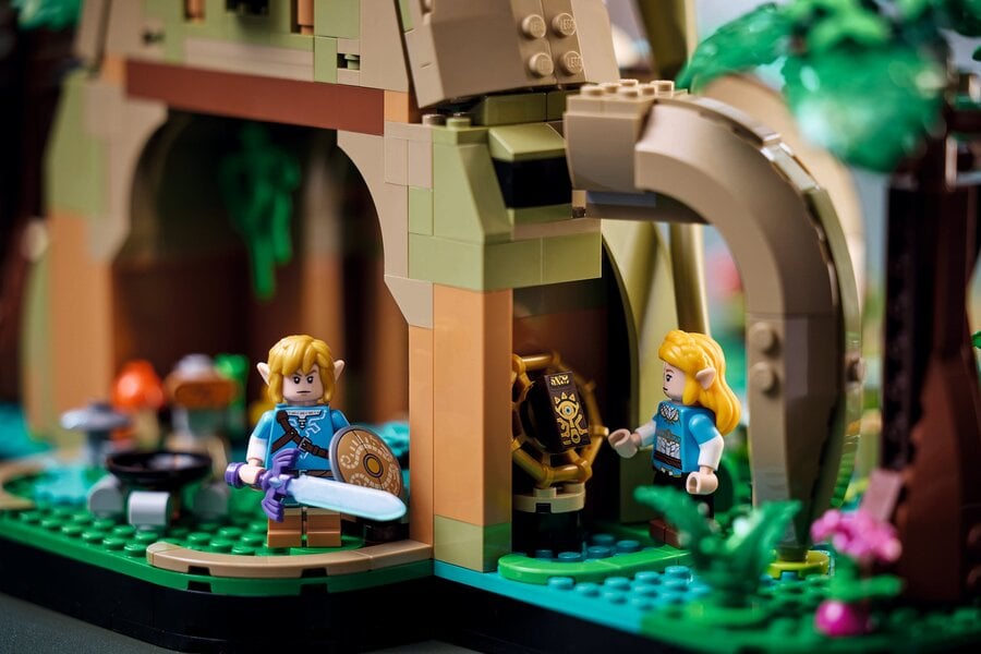 Arbre LEGO Zelda Deku - Ardoise Sheikah