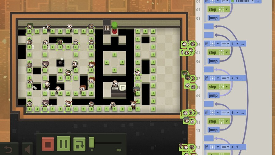 7 Billion Humans is Human Resource Machine with more people