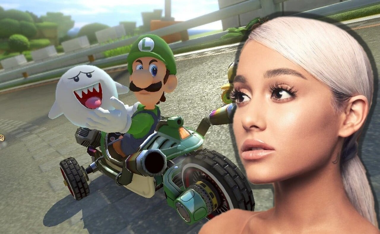 Ariana Grande + Mario Kart 8 Deluxe