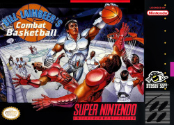 Bill Laimbeer's Combat Basketball Cover
