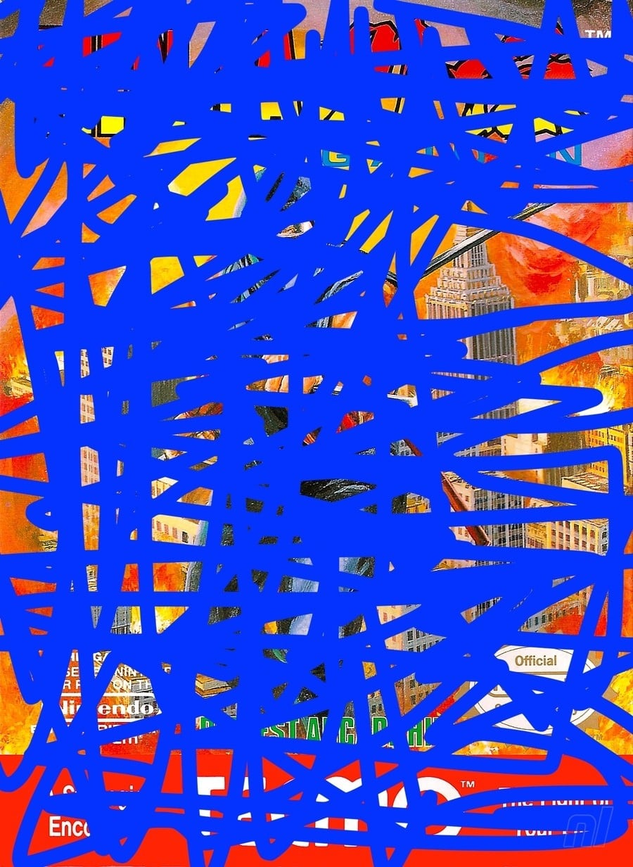 Can someone confiscate those crayons, please? Which game was it this time?