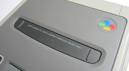 Super Famicom Console Cart Slot