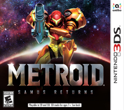 Metroid: Samus Returns Cover