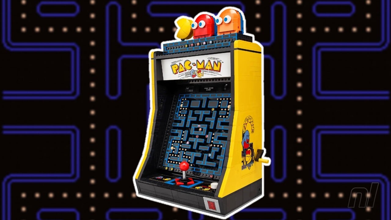 Lego用270美元的Pac-Man Arcade套裝擴展了復古遊戲系列