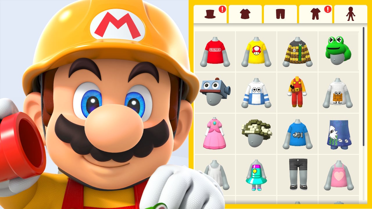 Super Mario Maker 2 - Mii Outfit Unlocks List | Nintendo Life