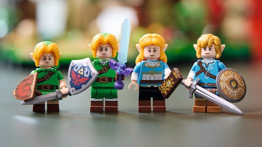 LEGO Zelda minifigs