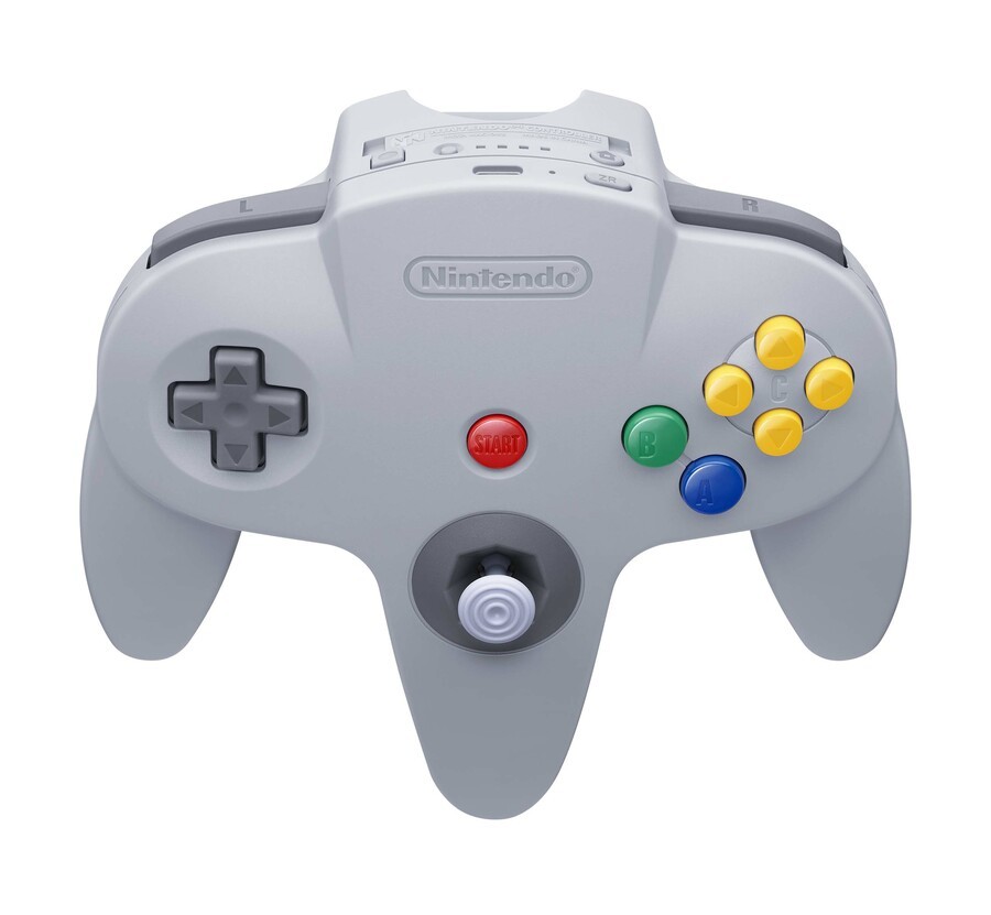 The new Nintendo 64 controller for Switch.