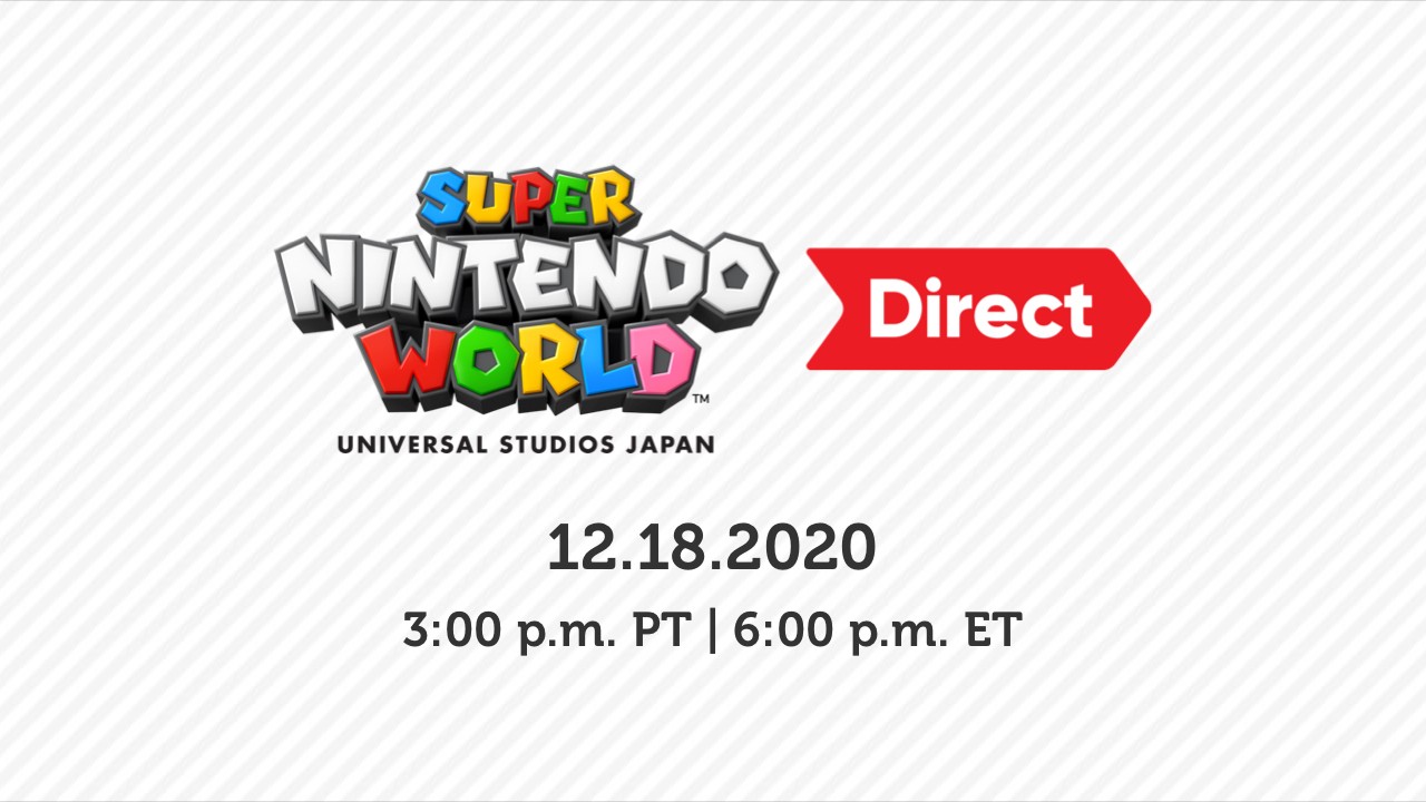 Nintendo announces Super Nintendo World Direct live broadcast