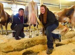 Nintendo's Team Actually Did a 1-2-Switch Milking Challenge at a Vermont Farm
