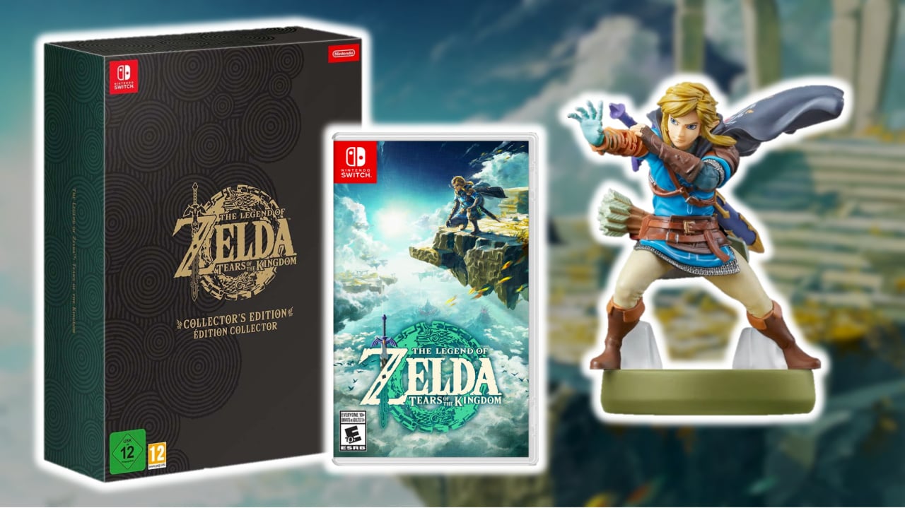 Where To PreOrder The Legend Of Zelda Tears Of The Kingdom On Switch