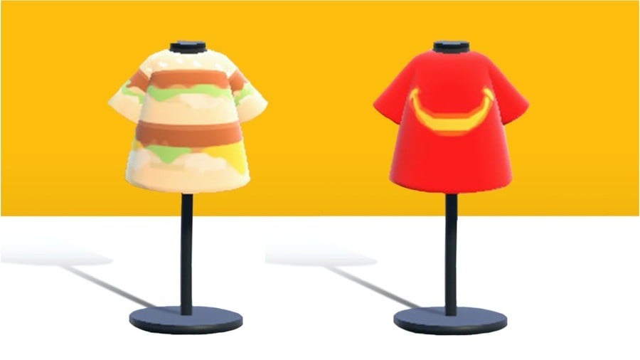 Random: Finally, You Can Dress Like A McDonald’s Big Mac In Animal ﻿Crossing: New Horizons