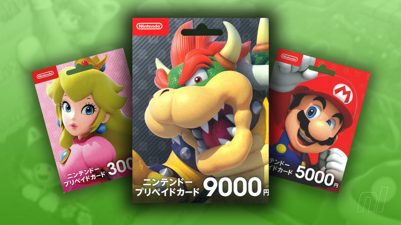 nintendo switch gift cards