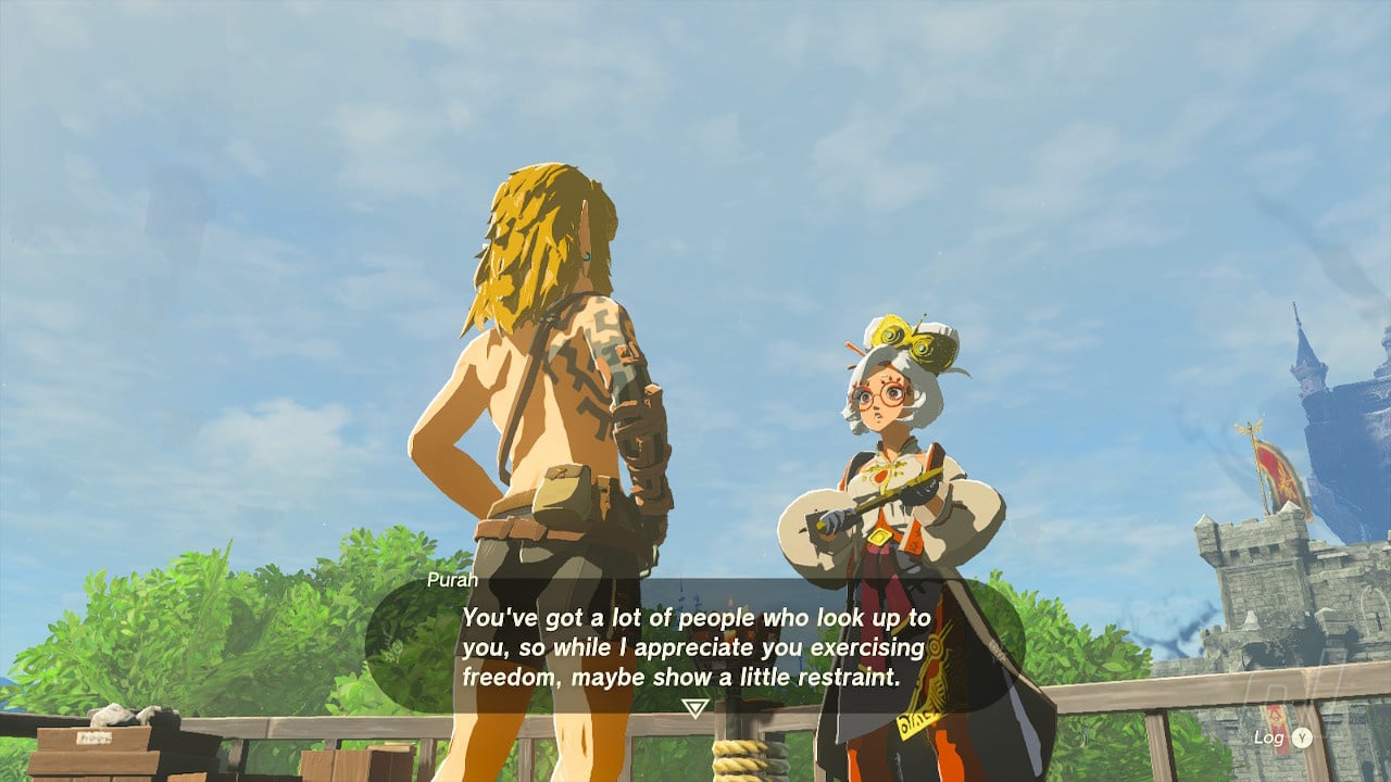 Link From Zelda Naked - Random: Zelda: Tears Of The Kingdom NPCs Call Out \
