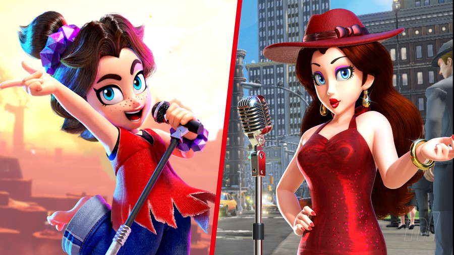 Donkey Kong Bananza Pauline / Mario Odyssey Pauline