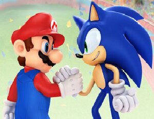 "You know I'd only win the race anyway, Sonic"