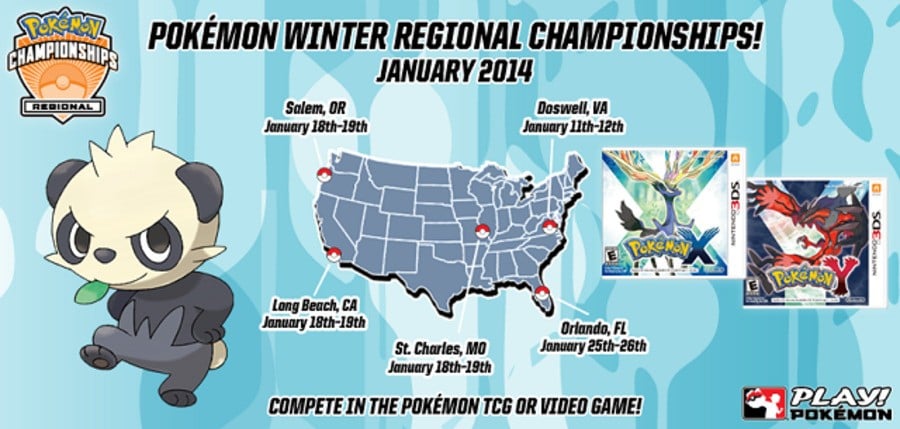 2014 PokéMon Winter Regionals Infographic