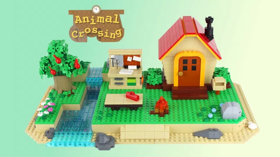 Presumably a portion of the profits on this Animal Crossing: New Horizons house set will go to Tom Nook