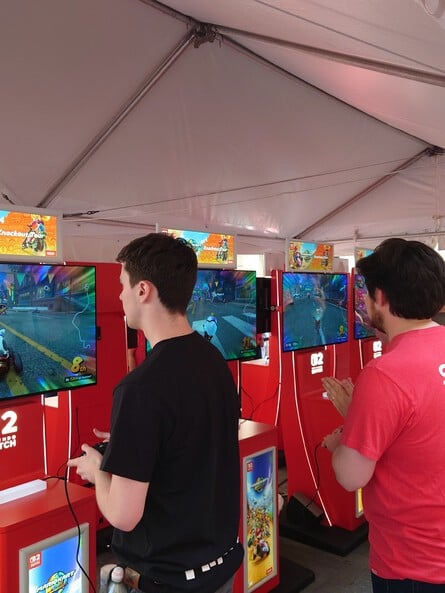 Switch 2 Launch Nintendo Store NYC