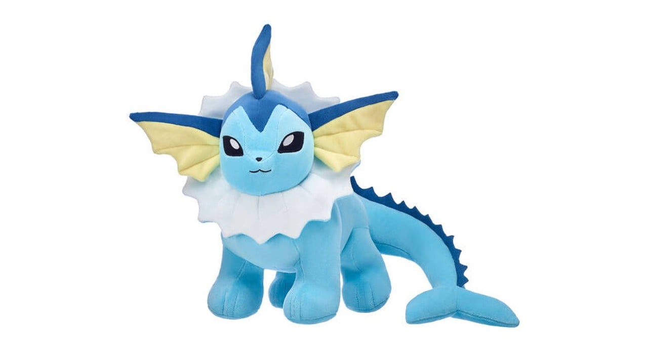 The Third Eevee Evolution Vaporeon Is Now Available On The Build-A-Bear Wor...