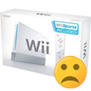 Wiis are sad not to be so cheap