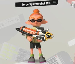 Splatoon 3 Forge Splattershot Pro