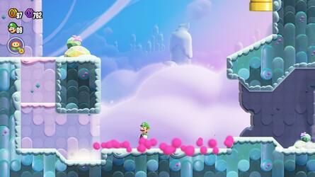 Super Mario Bros. Wonder Walkthrough: World 2 - Up 'n' Down With Puffy Lifts 5