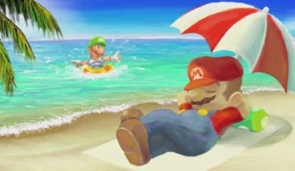 This Official Art Academy Timelapse of Mario and Luigi Should Warm Up Your Summer
