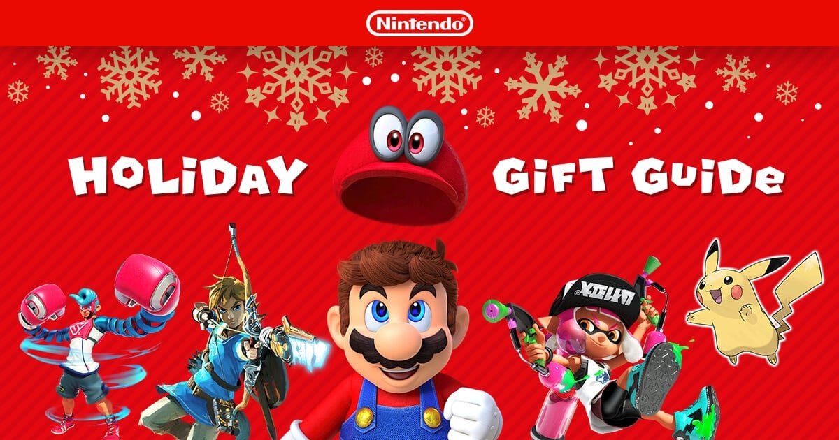 Nintendo of America Launches Its Holiday Gift Guide Website Nintendo Life