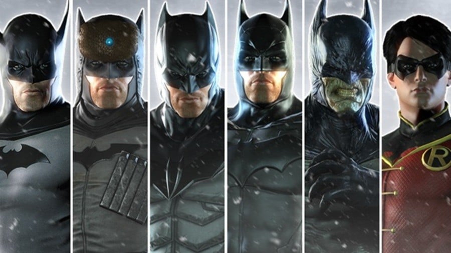 all batman skins arkham