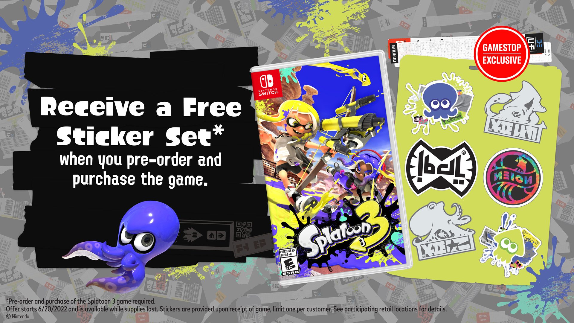 Buy Splatoon 3 Nintendo key! Cheap price