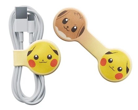 Pikachu Eevee Cable Holder